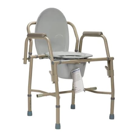 Dynarex Dynarex Drop Arm Folding Commode Seat 10376